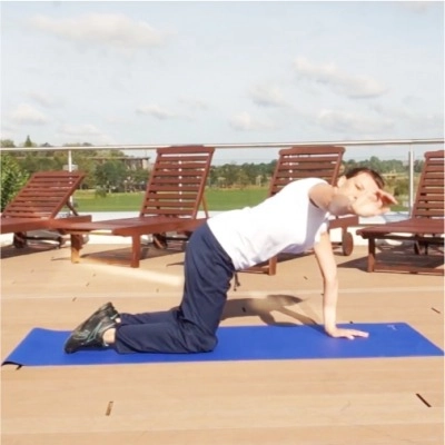 Ćwiczenia zwiększające ruchomośc odcinka piersiowego